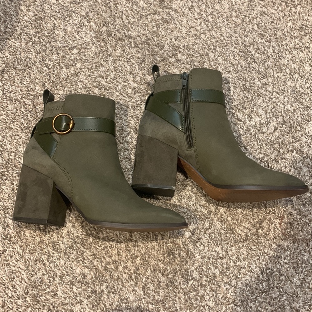Vionic Olive Booties - image 3